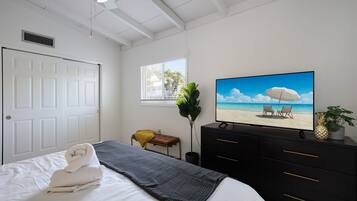 2 habitaciones, wifi gratis y ropa de cama