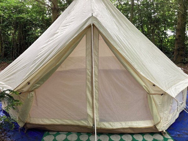 Ferienhütte, 1 Queen-Bett | Aussenbereich