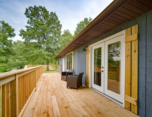 Brand New Farmhouse Style Listing with views of the beautiful Spring River!