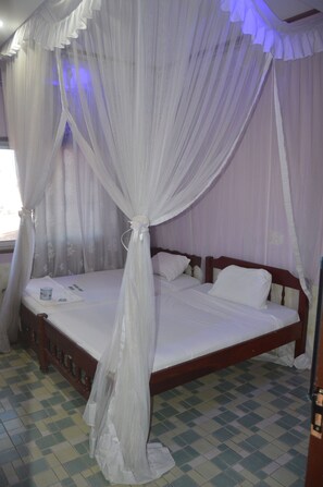 Standard Double Room | Desk, laptop workspace, free WiFi, bed sheets - Peacock Court Hotel, Kilifi (Kilifi)