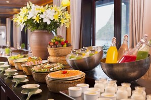 Gratis frukostbuffé varje dag 