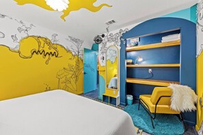 2 habitaciones, escritorio, tabla de planchar con plancha y wifi gratis