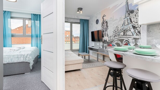 Living room - Grano Residence Old Town by Renters (Gdansk)