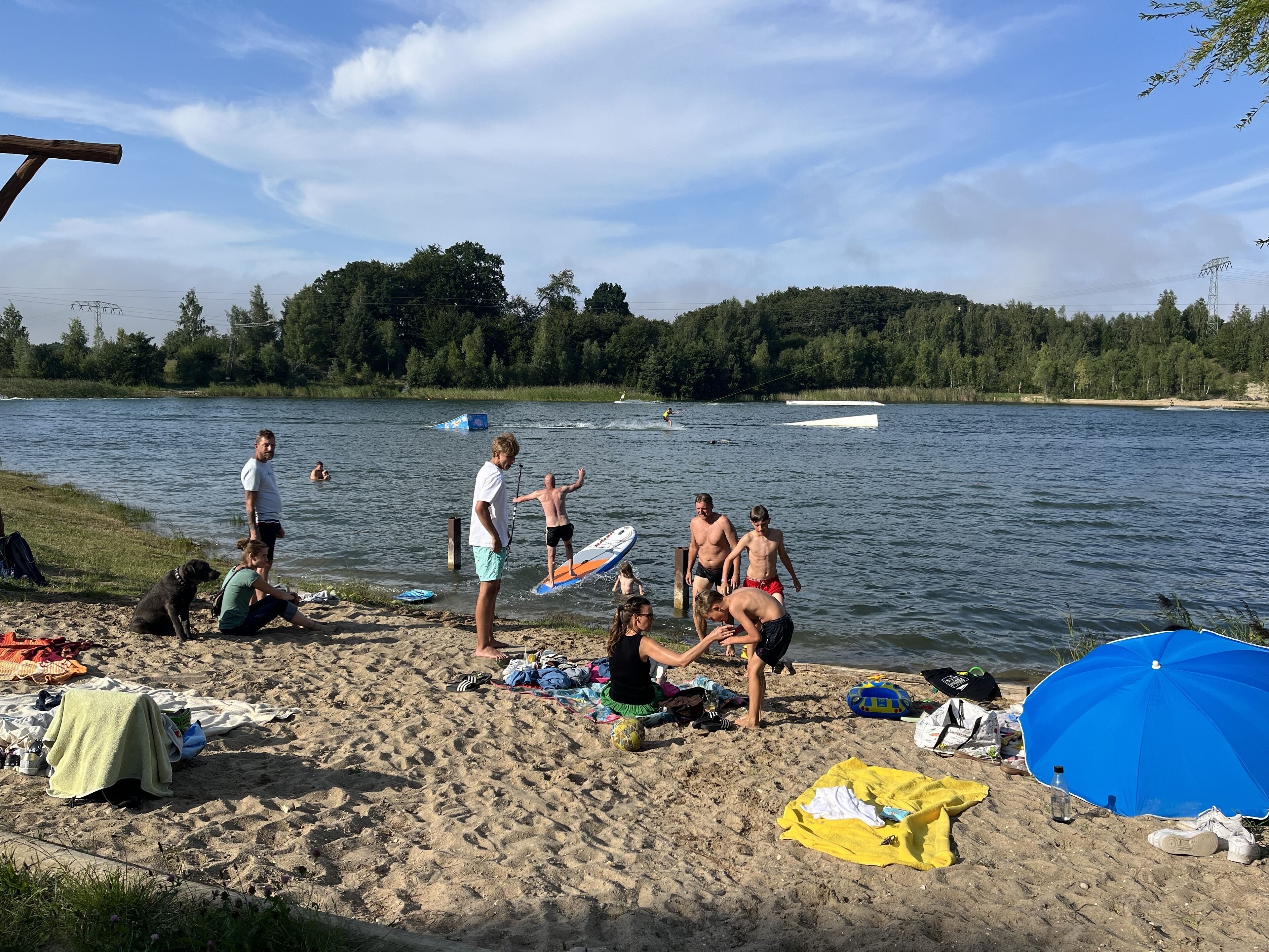 In Strandnähe, Liegestühle
