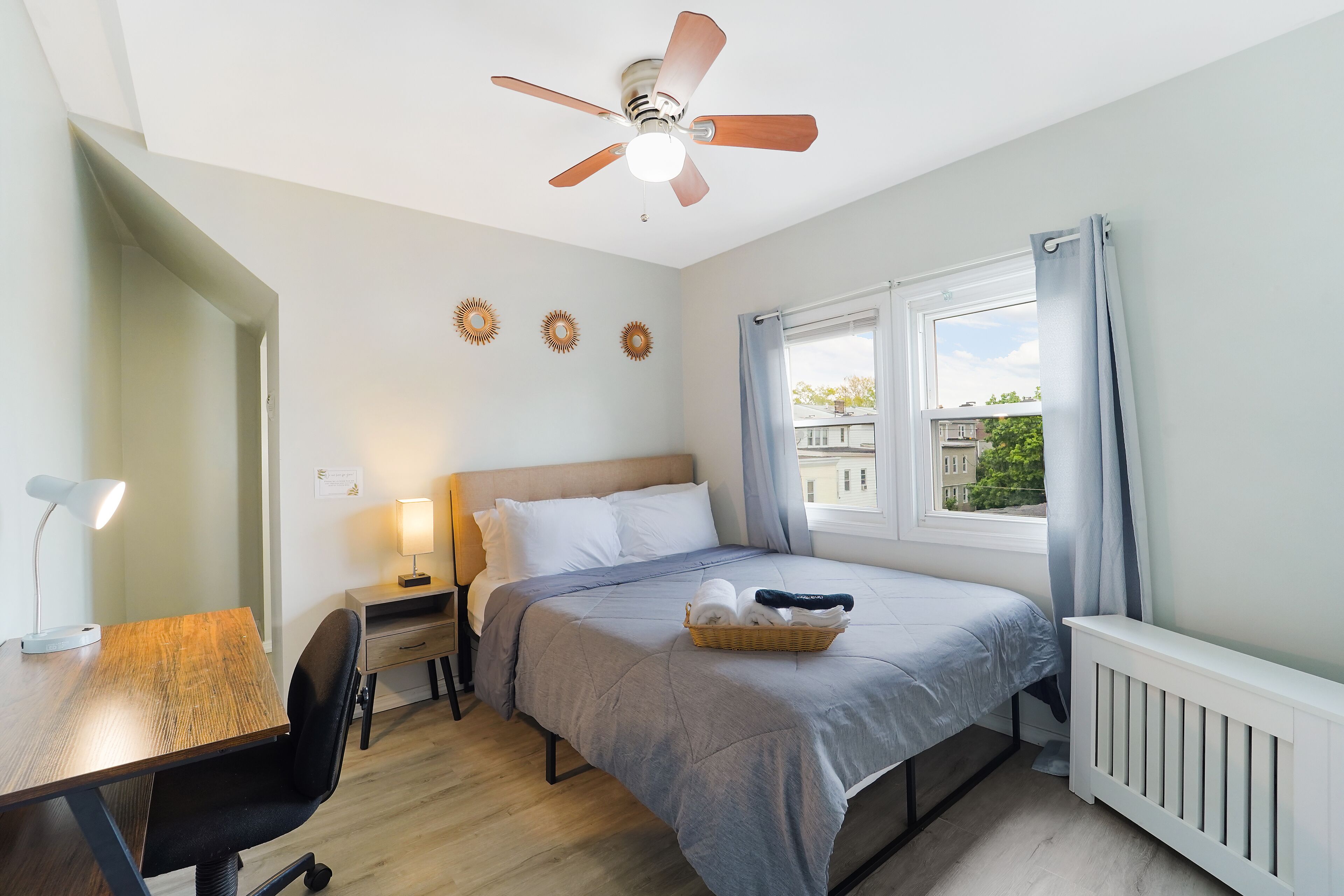 1 sovrum, strykjärn/strykbräda, gratis wi-fi och sängkläder