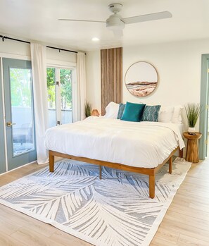 6 slaapkamers, een kluis op de kamer, een bureau