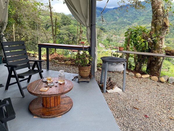 Restauration en plein air