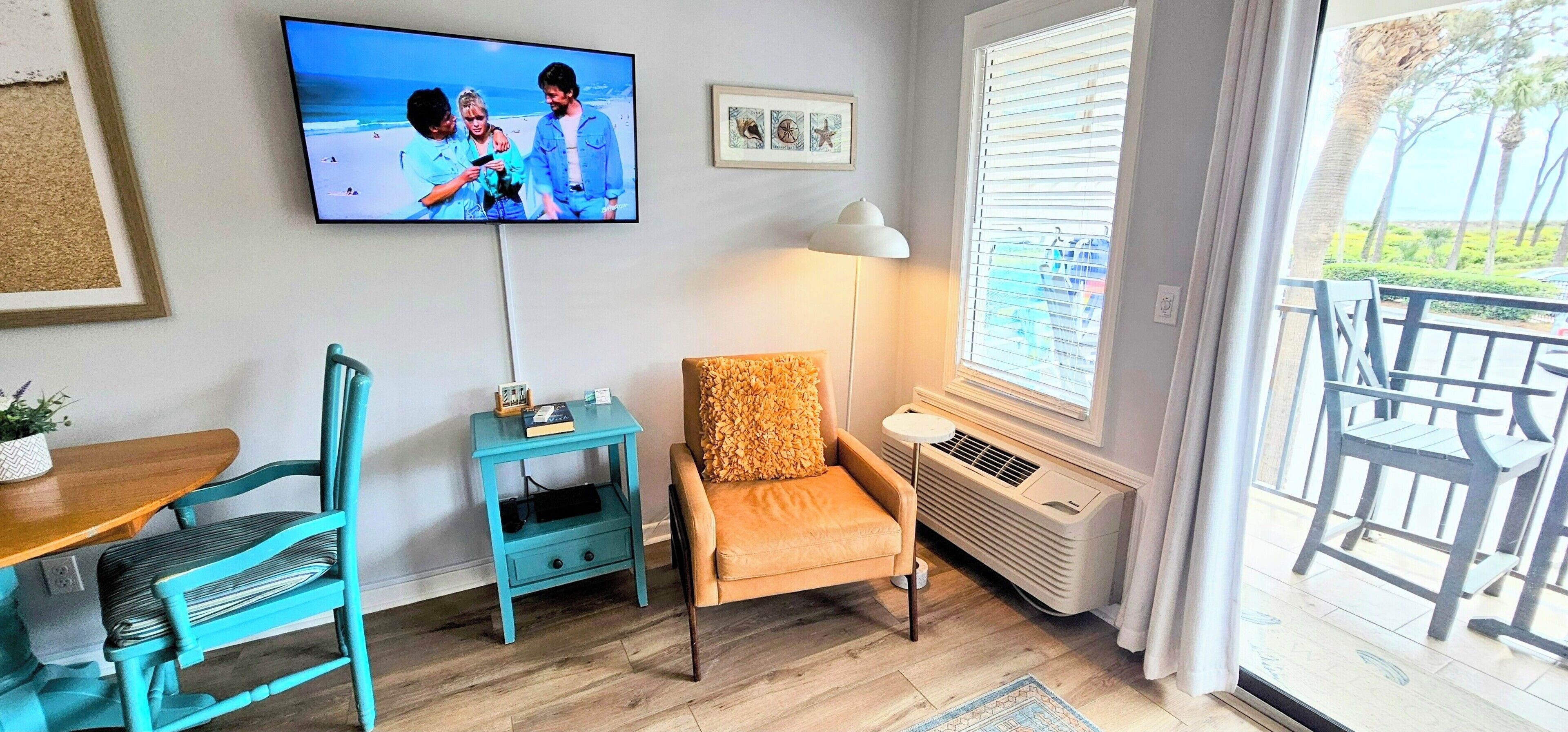Newer  paint and newer furniture!