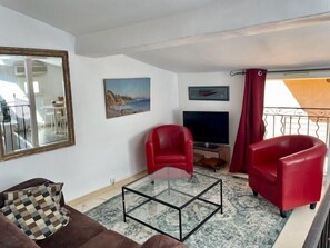 TV - Apartment with roof terrace in Aix (Aix-en-Provence)