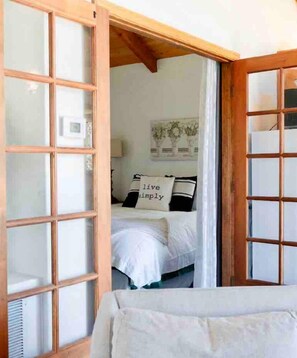 1 soverom, strykejern/-brett, wi-fi og sengetøy