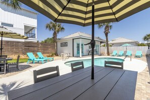 Pool - Home & Cabana House | Pool | Steps to the Beach! (Destin)