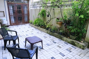 Habitación individual Deluxe | Terraza o patio
