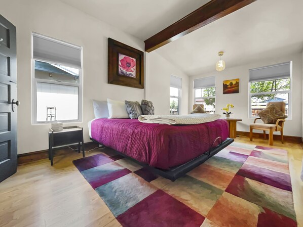 2 habitaciones, escritorio, tabla de planchar con plancha y wifi gratis 