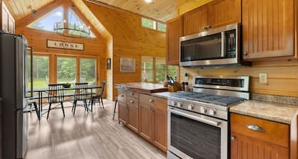 Spacious Maine Mountain Escape – Sleeps 15, Hot Tub, Ping Pong & Trails