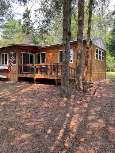 Peaceful Cabin with Boat Dock along the Black River