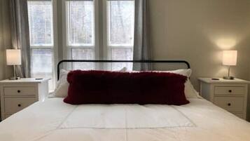 2 chambres, fer et planche Ă repasser, Wi-Fi gratuit, draps fournis