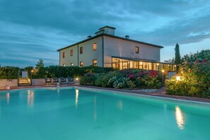 Indoor pool, a heated pool