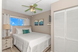 2 bedrooms, desk, iron/ironing board, free WiFi