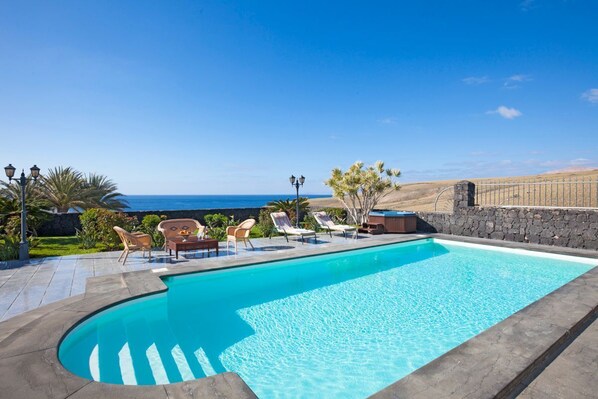 Opvarmet pool