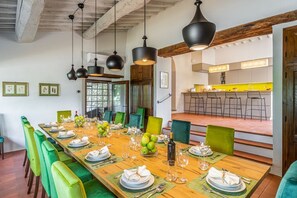 Dining - Borgo Merlo - Nine Bedroom Villa, Sleeps 22 (Radda in Chianti)
