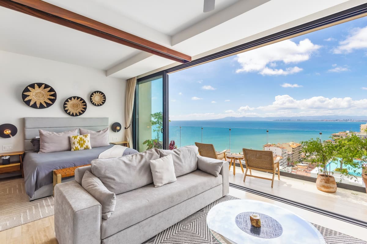 Penthouse Luxe, 2 chambres, vue océan