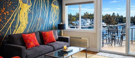 Smart TV, books, video library