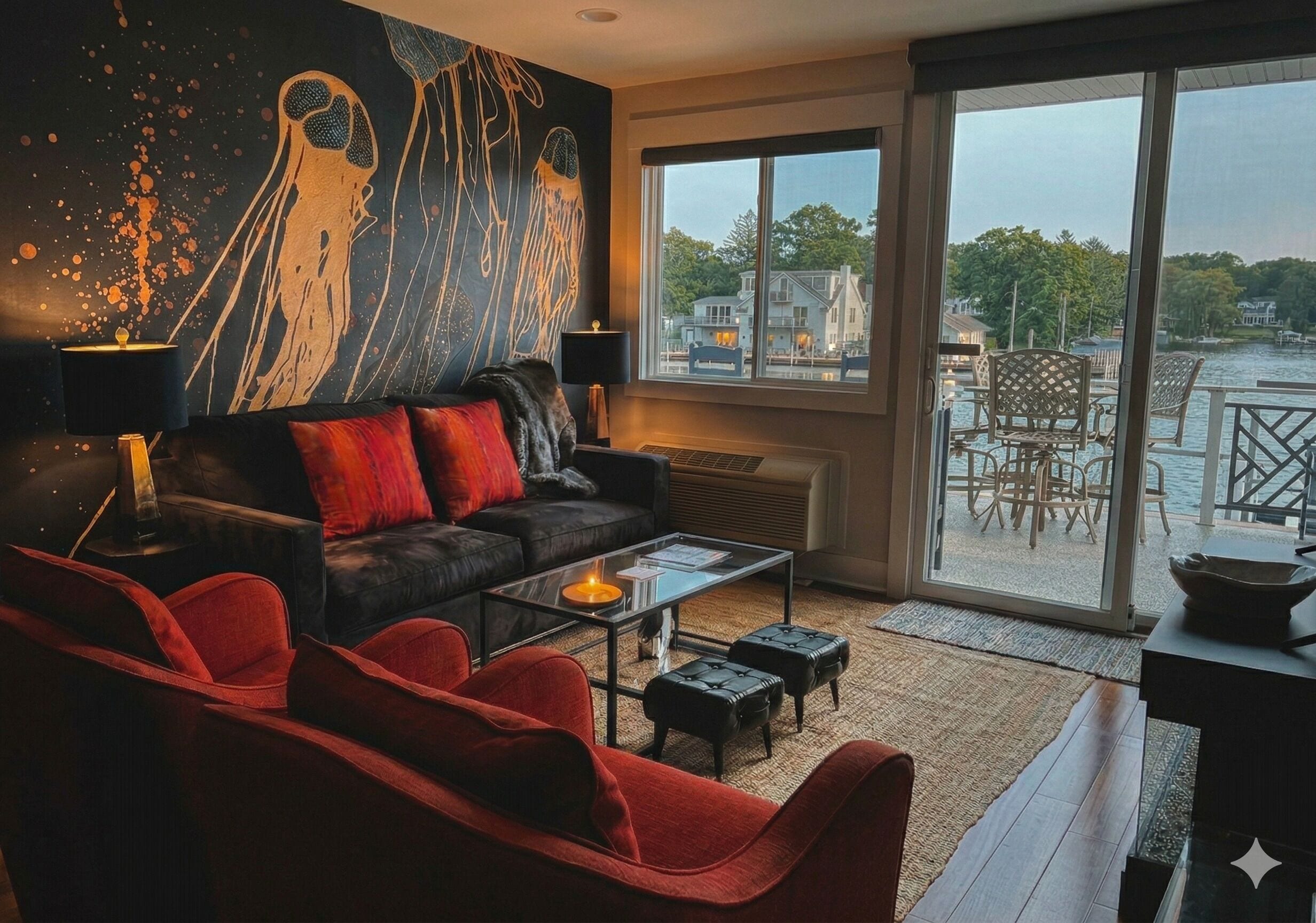 Smart-TV, Bücher, Videothek