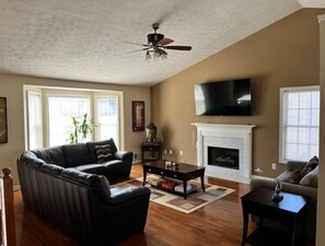 Smart TV, video games, books, music library