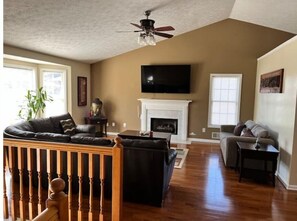 Smart TV, video games, books, music library