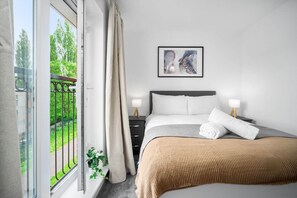 2 Schlafzimmer, Bügeleisen/Bügelbrett, kostenloses WLAN, Bettwäsche