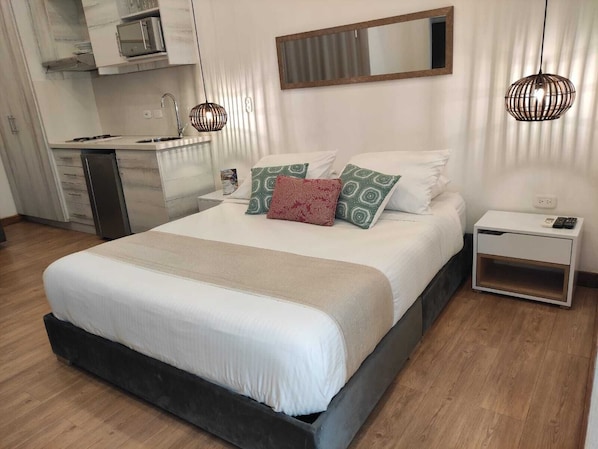 1 Schlafzimmer, Internetzugang, Bettwäsche