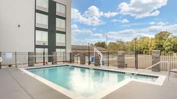 Seasonal outdoor pool