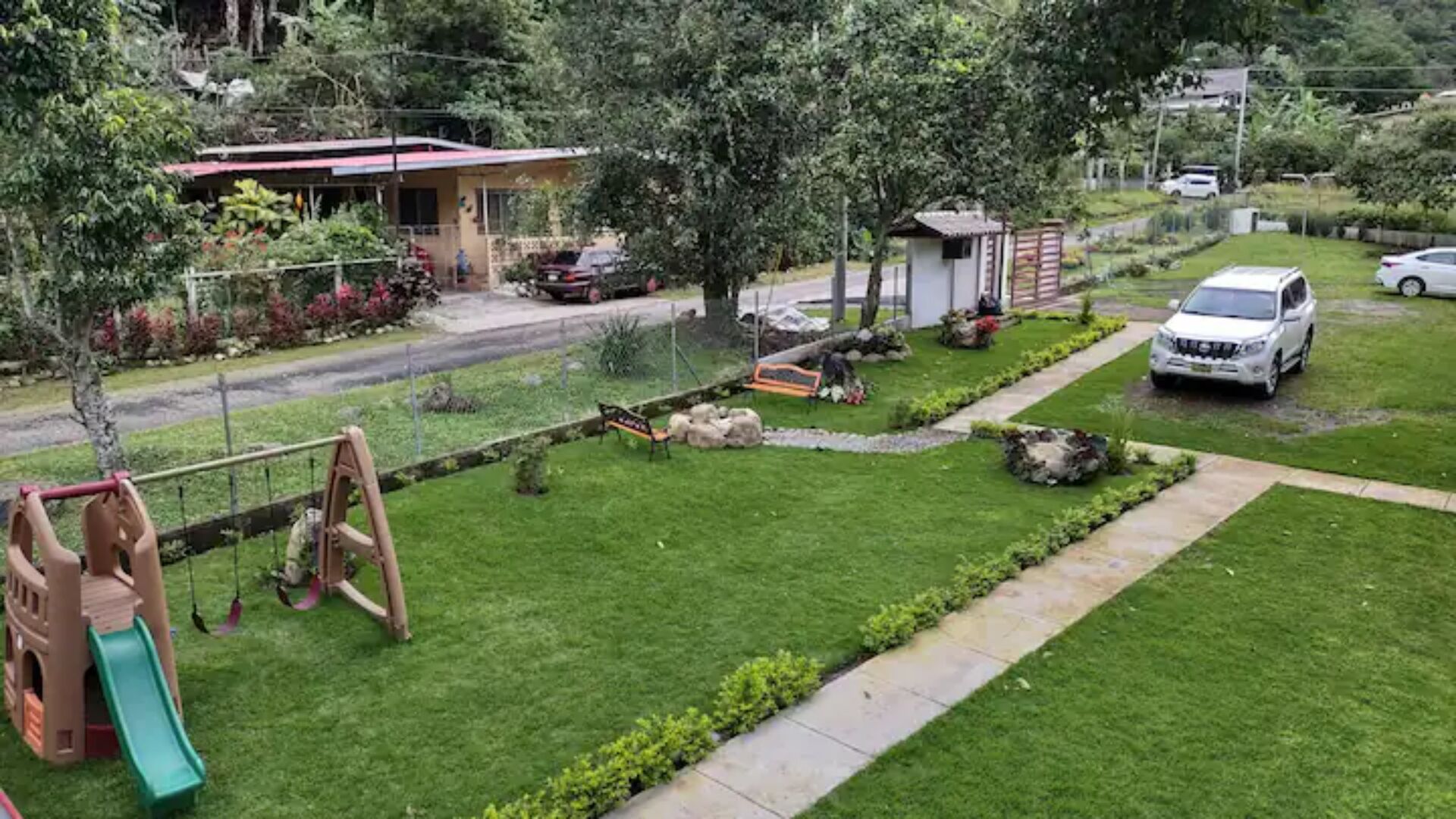 Àrea exterior de l'allotjament