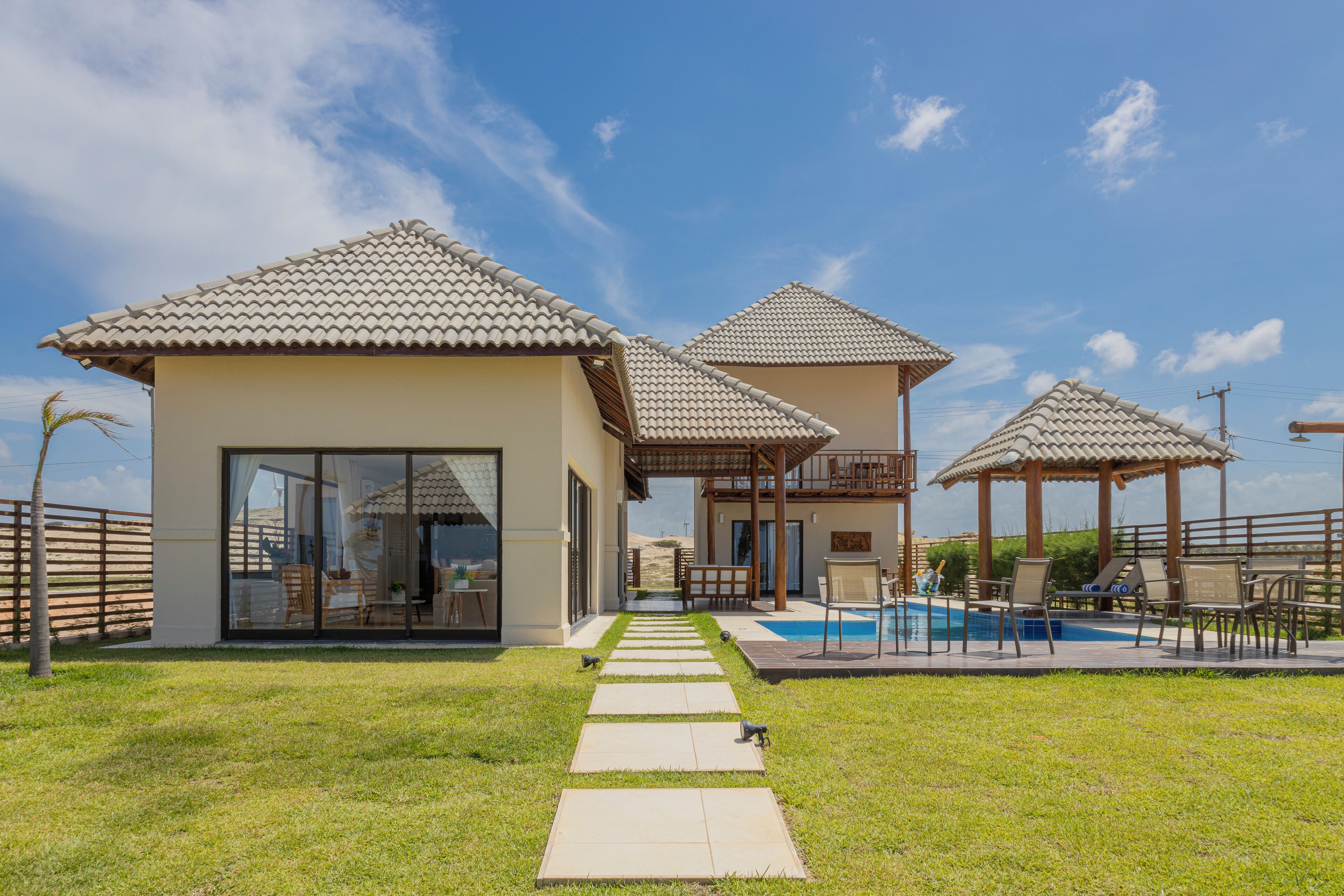 Premium Villa, 3 Bedrooms, Private Pool, Beach View | Terrace/patio