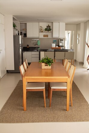 Premium Villa, 3 Bedrooms, Private Pool, Beach View | Dining room - ILLA BLUE VILLAGE (Trairi)