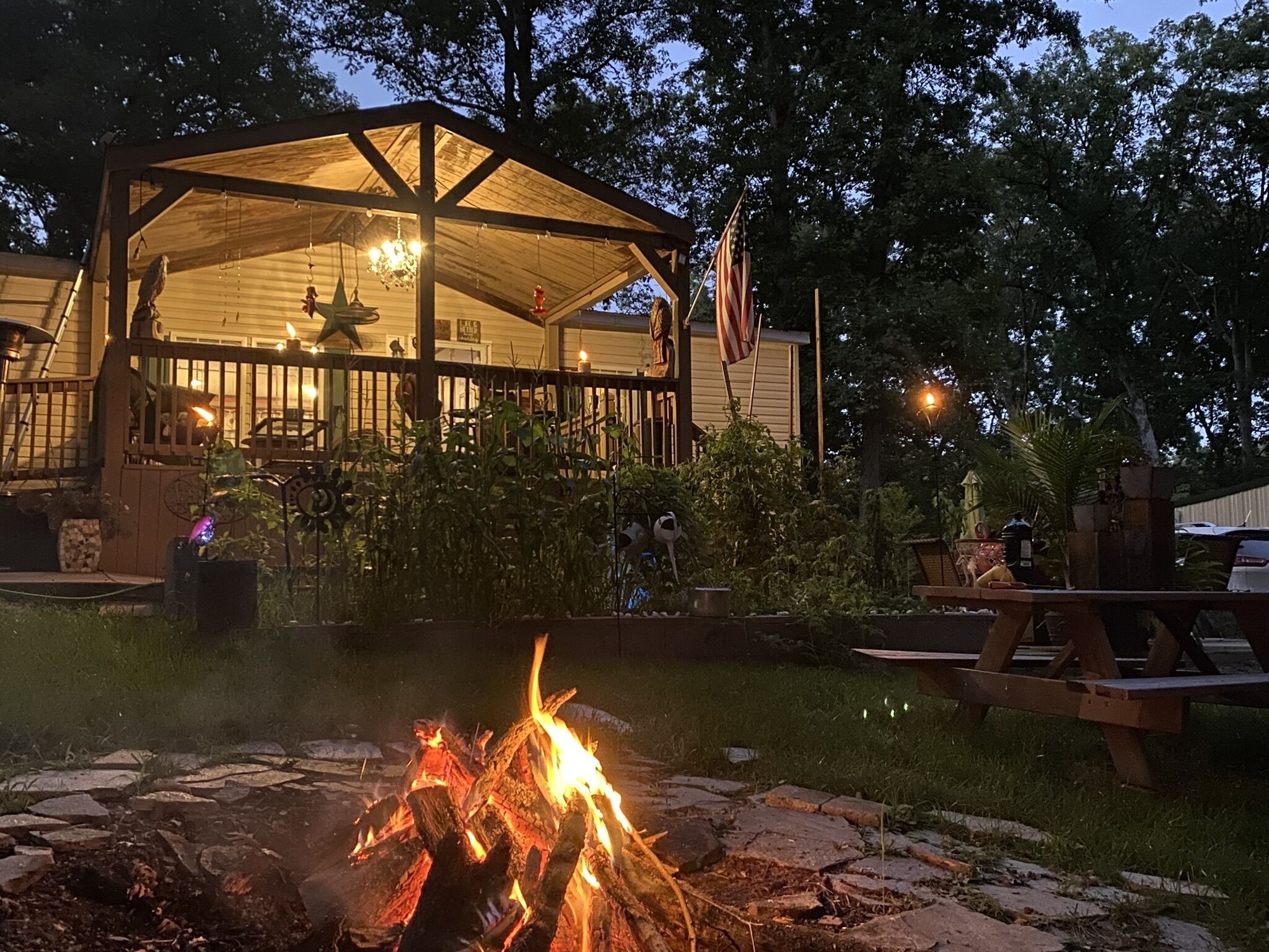 Udendørs spisemuligheder