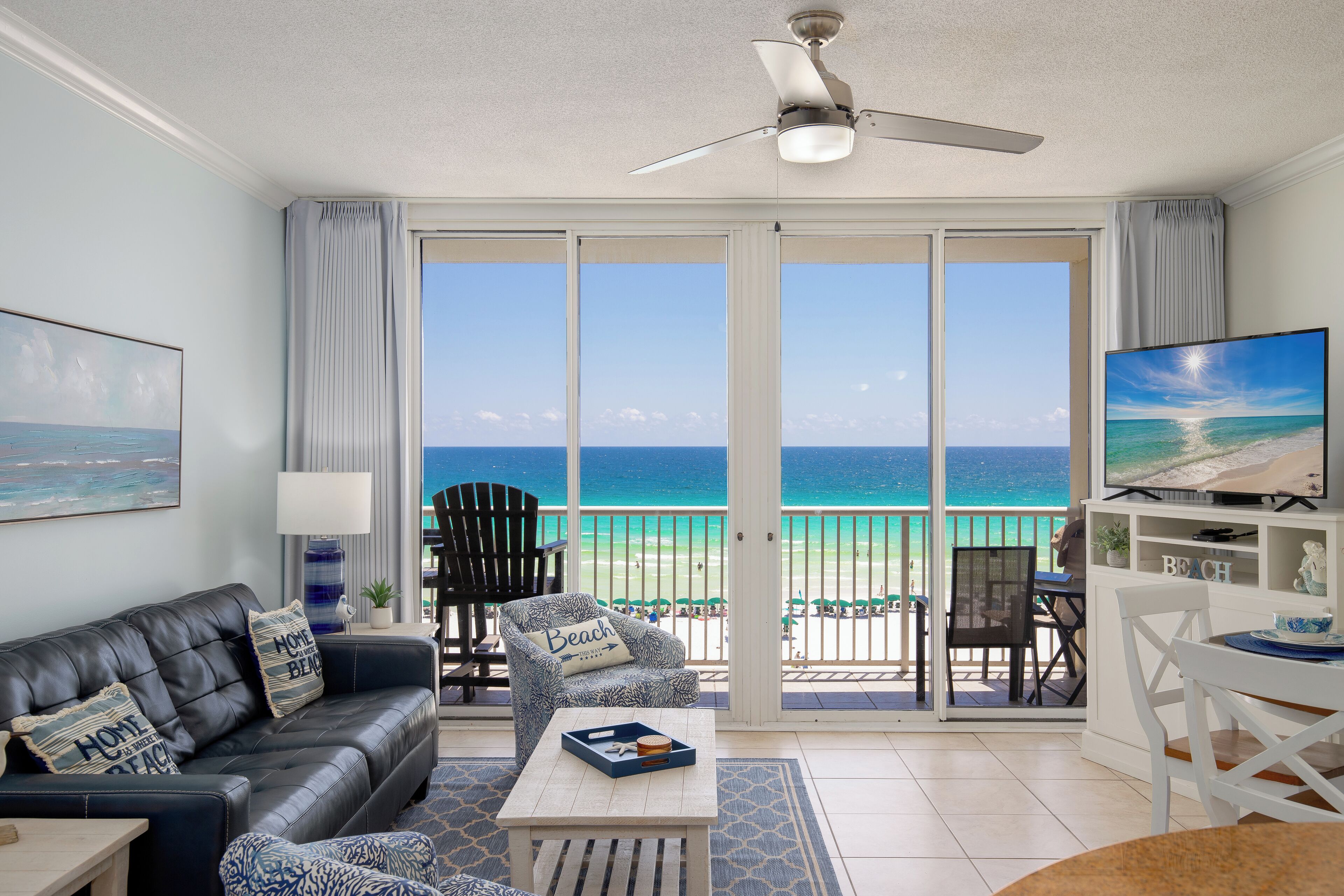 Waters Edge 515 Beachfront Amazing View 1 Bed 2 Bath + Bunks & Queen Sofa Bed   