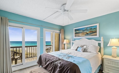 Oceanfront -3 Bdr. -3 Bath at Pinnacle Port A-303 with Pools and Amenities.