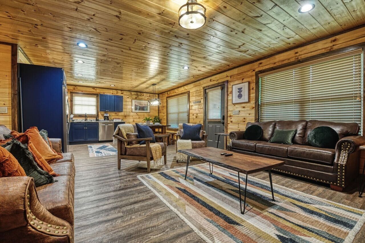 Smart TV, fireplace, video games