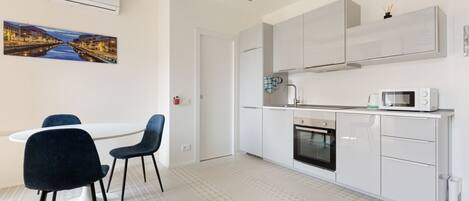 Microwave, oven, dishwasher