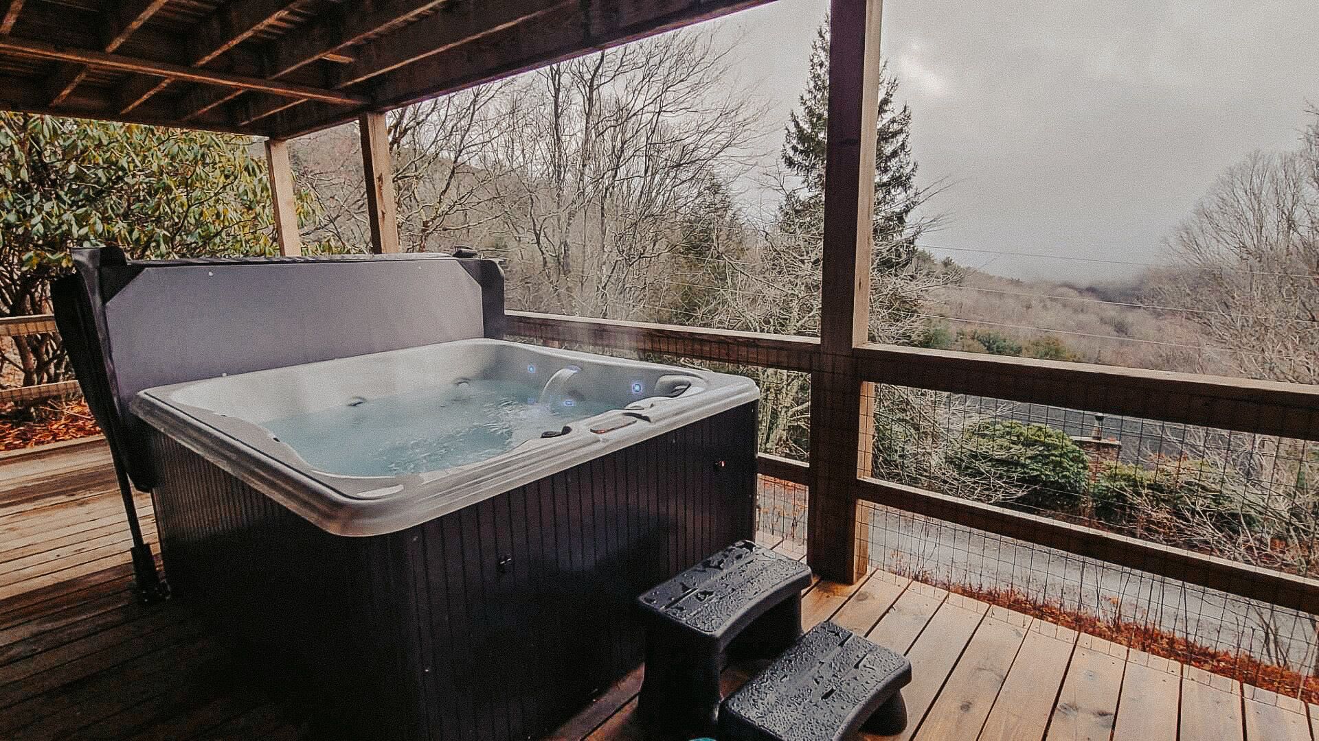 Bain à remous extérieur