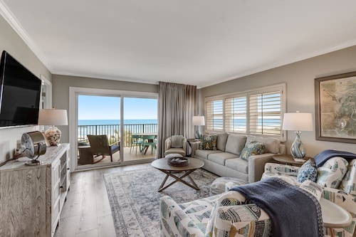 Oceanfront End Unit | Completed Renovated | Luxury 3rd Floor Amelia South Condo