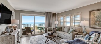Oceanfront End Unit | Completed Renovated | Luxury 3rd Floor Amelia South Condo