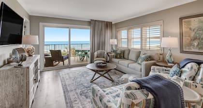 Oceanfront End Unit | Completed Renovated | Luxury 3rd Floor Amelia South Condo