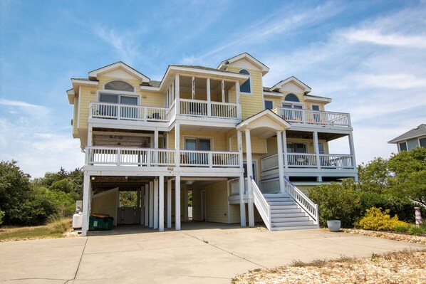 Exterior - Oceanside, Private Pool, 2 Hot Tubs, Close to the Beach, WW902, Parrothead Cay (Corolla)