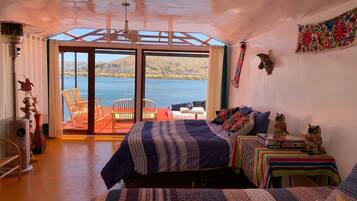 1 غرفة نوم وملاءات للفراش لا تسبب الحساسية ومكتب وواي فاي مجانًا