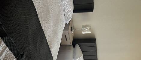 2 bedrooms, bed sheets