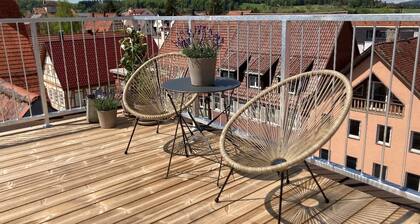 Appartement 'Grete' avec terrasse partagée et Wi-Fi