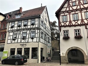 Exterior - Apartment 'Bei Der Kirch' with Shared Terrace and Wi-Fi (Münsingen)