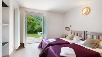 2 chambres, Wi-Fi gratuit, draps fournis